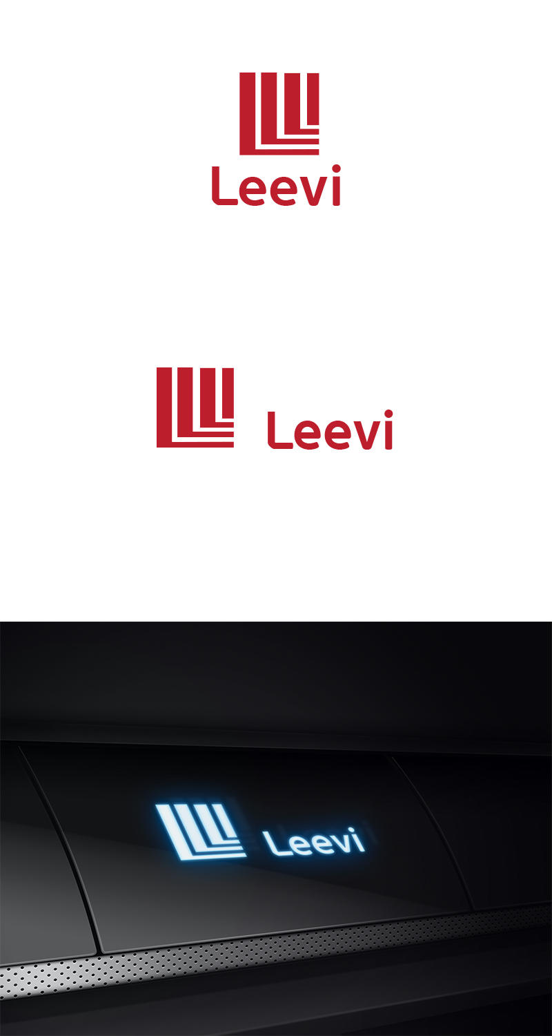 의 Leevi 로고 디자인 의뢰 상세이미지