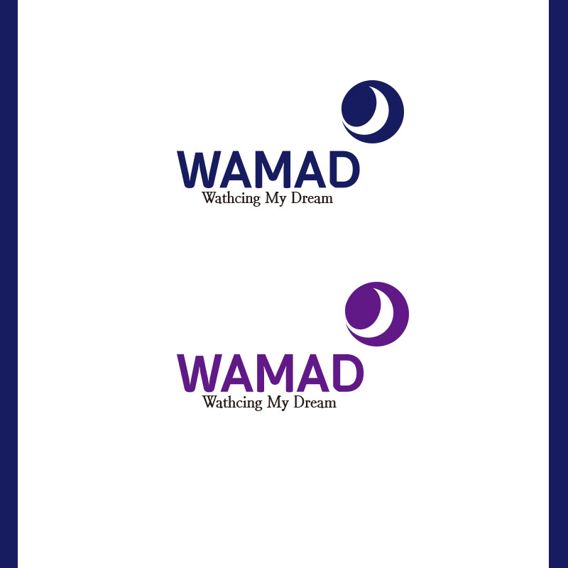 의 소셜벤처 WAMAD(와칭마이드림) 로고를 만들어 주세요 상세이미지