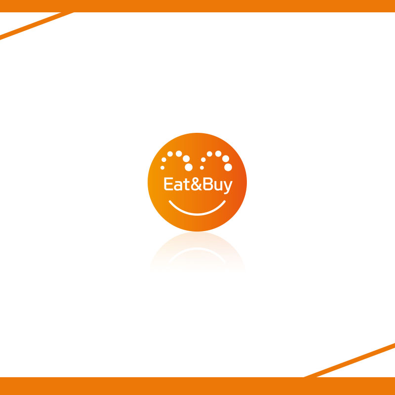 의 Eat&Buy 로고 디자인 상세이미지