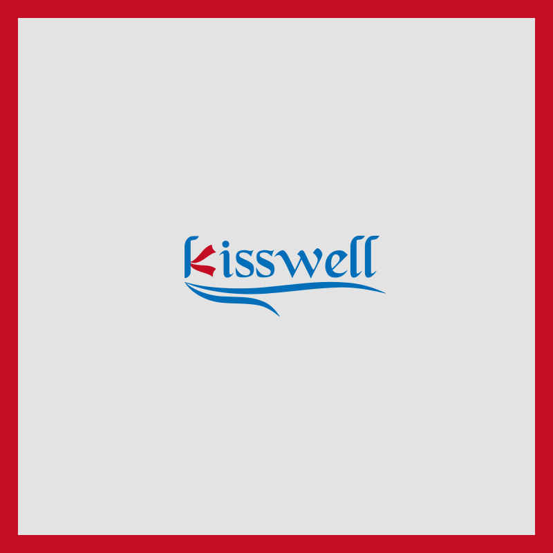 의 세척기 kisswell 로고 디자인 상세이미지