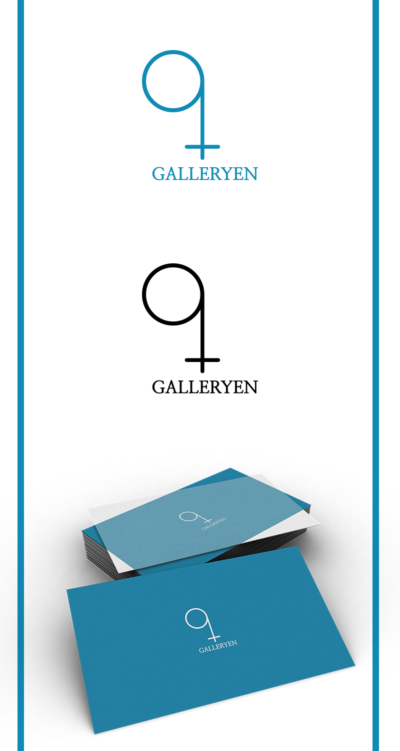 의 GALLERYEN-아이디어 플랫폼 사이트 로고+명함 디자인 의뢰 상세이미지