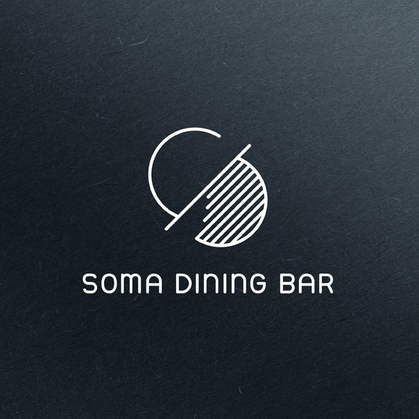 Soma dining bar 로고+명함 디자인 1위 수상작