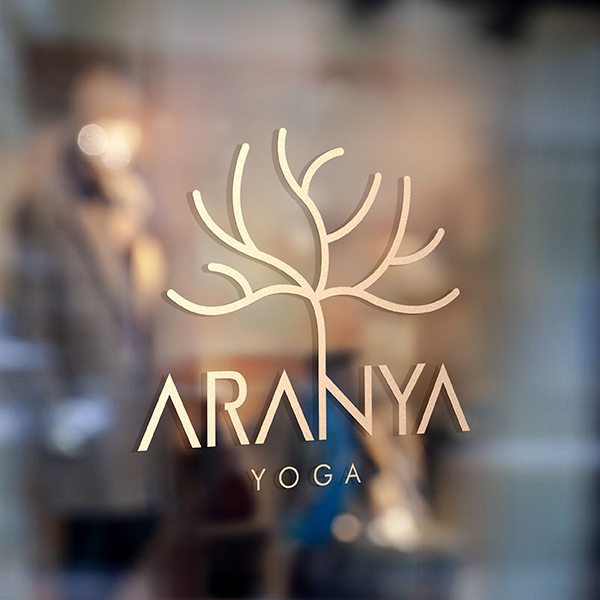 aranya yoga 로고 디자인 1위 수상작