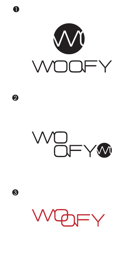 의 애완용품 쇼핑몰 WOOFY의 BI 의뢰 상세이미지