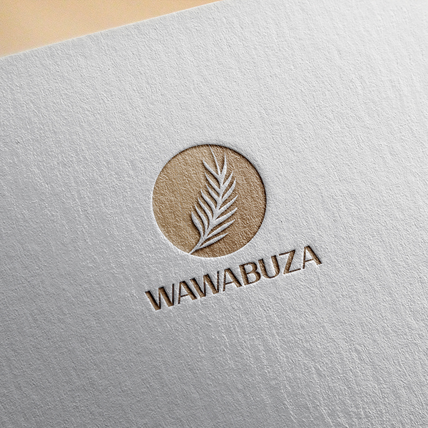 와와부자(WAWABUZA) 로고 디자인 1위 수상작