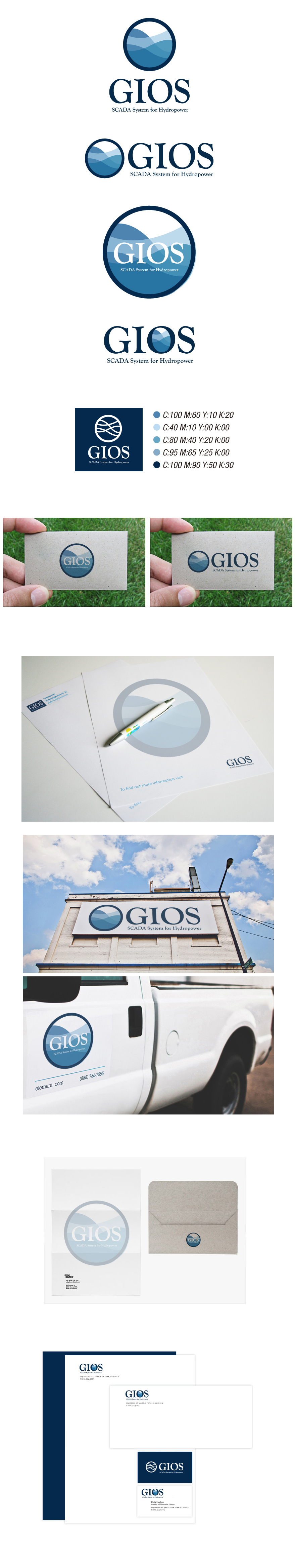 의 GIOS 로고 디자인 콘테스트 상세이미지