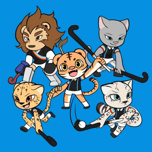 ⁎ 대한하키협회 캐릭터 공모전 ⁎ 우승작 이미지 1