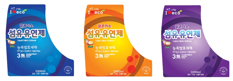 의 친환경세제 패키지 스티커 디자인 공모 상세이미지