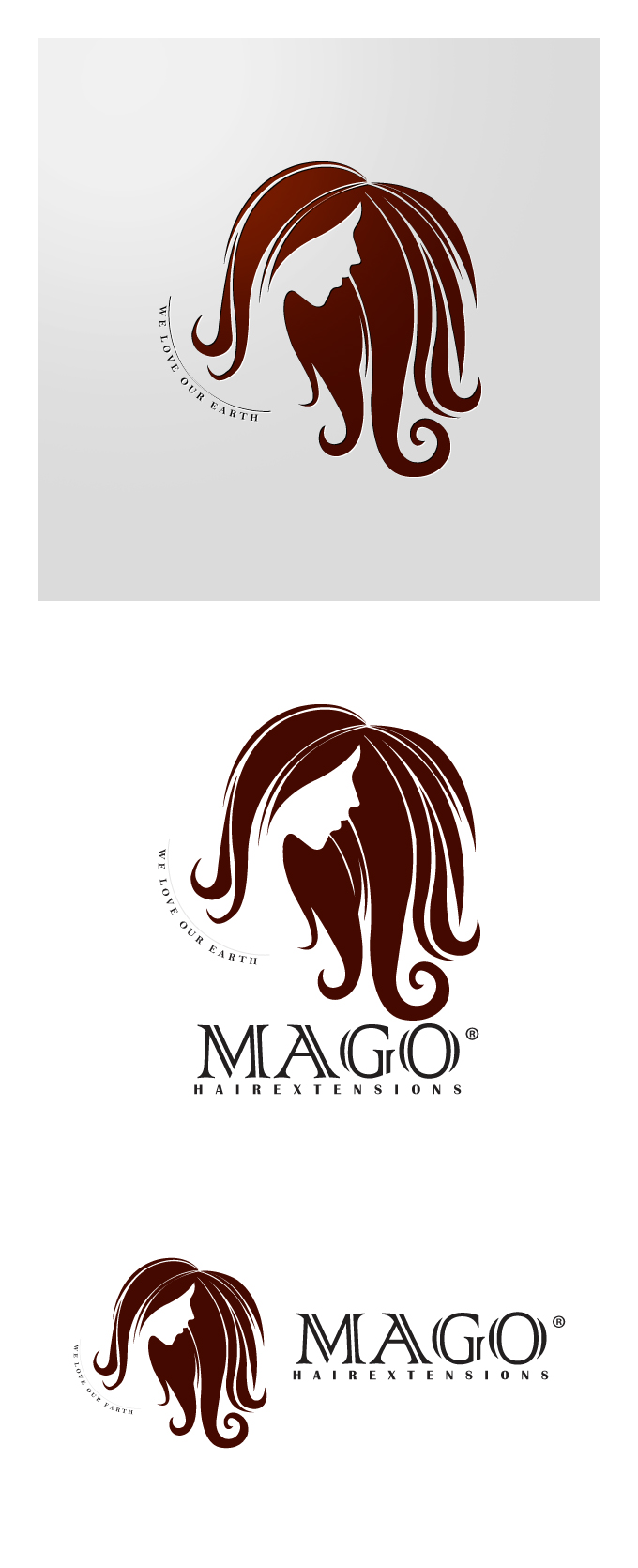 의 MAGO HAIR EXTENSIONS Re-design 의뢰 상세이미지