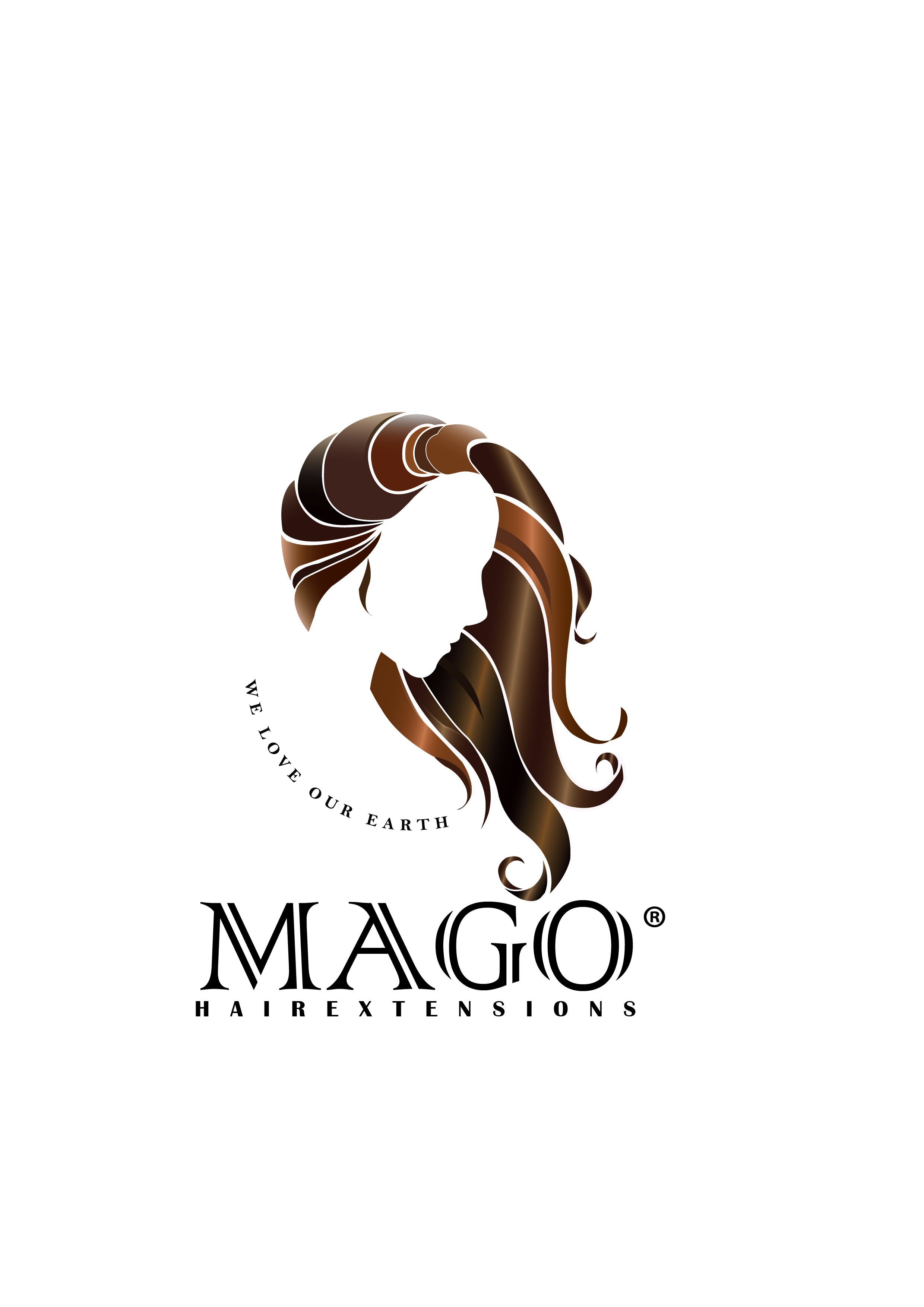 의 MAGO HAIR EXTENSIONS Re-design 의뢰 상세이미지