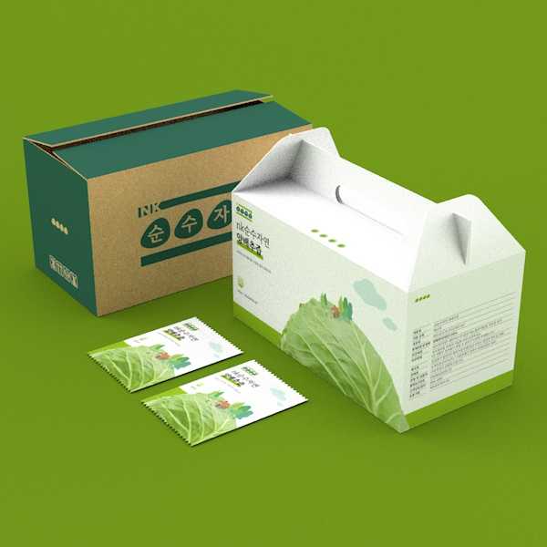 라벨 + 박스 | 양배추즙 파우치 및 박스 디자인 콘테스트 | 라우드소싱 포트폴리오