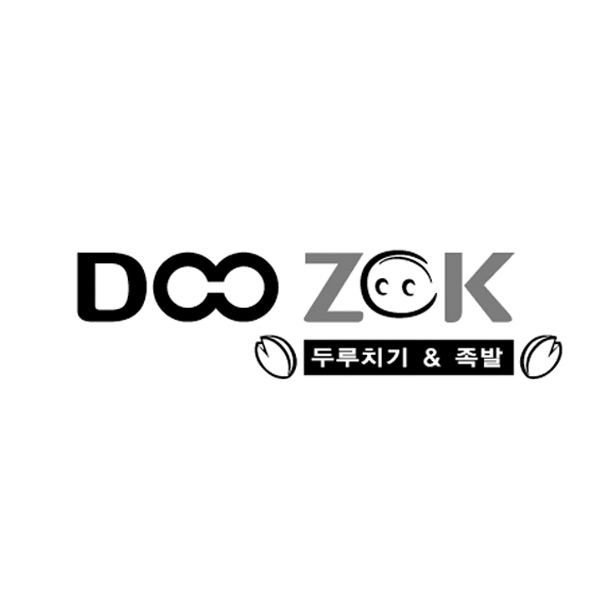 DOO ZOK 로고 디자인 1위 수상작