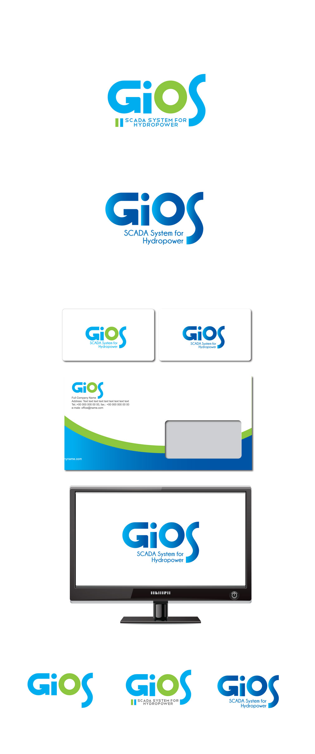 의 GIOS 로고 디자인 콘테스트 상세이미지