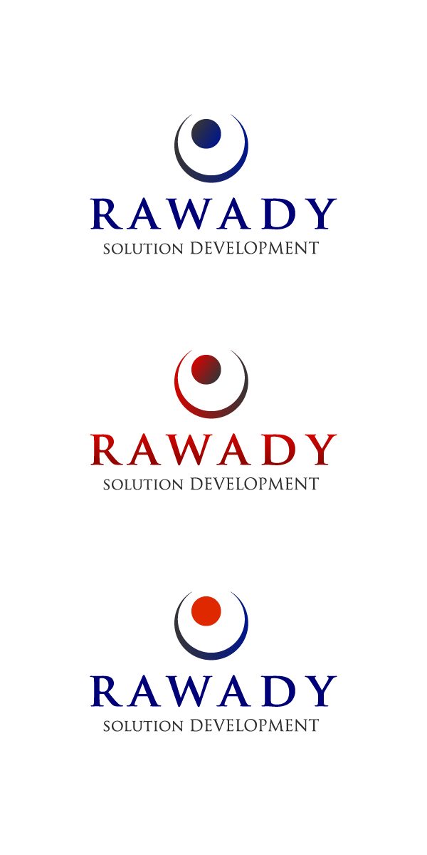 의 솔루션 개발 전문업체 RAWADY의 로고 의뢰 상세이미지