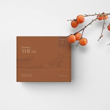박스(상자) | 프리미엄 단감 선물 상자 디자인 의뢰 | 라우드소싱 포트폴리오