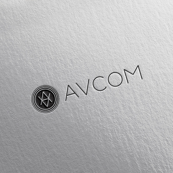 에이브이컴(avcom) 로고+명함 디자인 1위 수상작