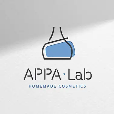 영유아용 화장품제조업 로고 및 명함 디자인 | 아빠랩 (APPA-Lab) | 디자인 의뢰는 라우드소싱