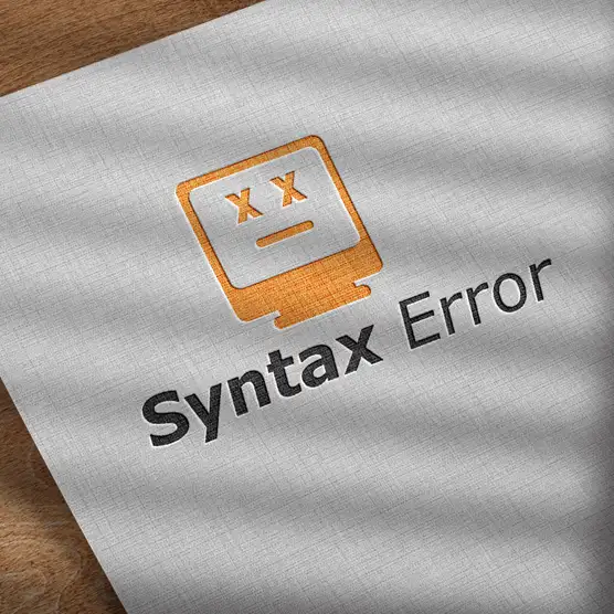Syntax Error Cover syntax error 로고 콘테스트 참여작 | 라우드소싱