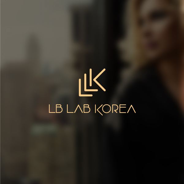 LB LAB KOREA 로고 디자인 1위 수상작