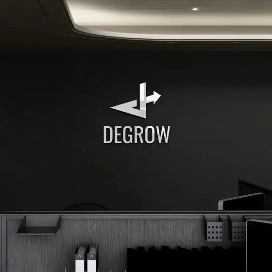 디그로우 / DEGROW 로고+명함 콘테스트 참여작 | 라우드소싱