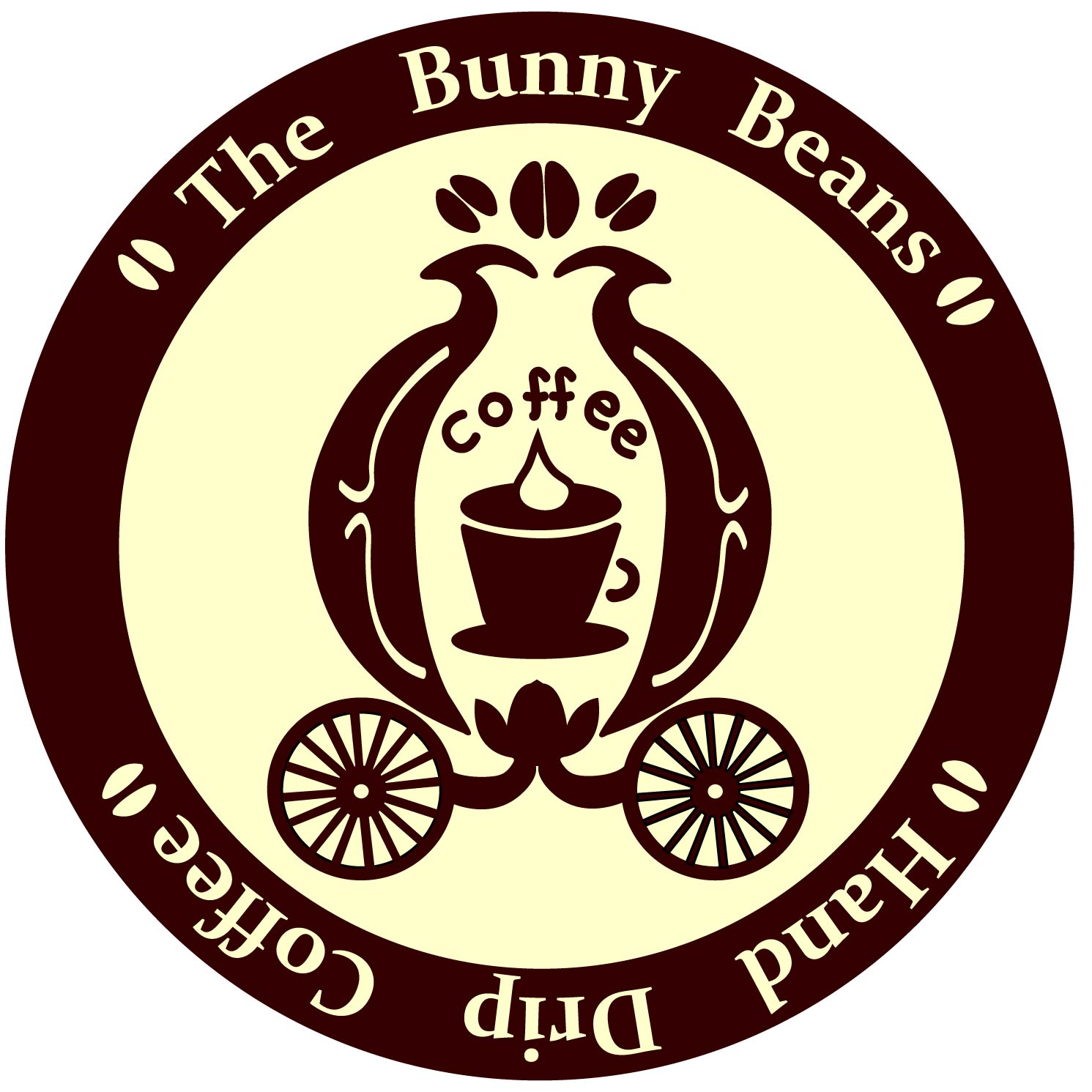 의 커피전문점 The Bunny Beans 로고 디자인 의뢰 상세이미지