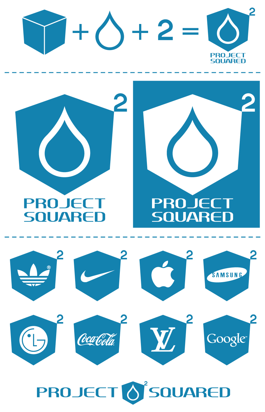 graphica의 Project Squared 로고디자인 상세이미지