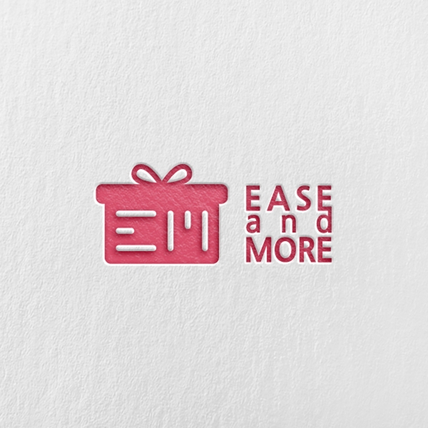이지앤모어 (ease and more) 로고 디자인 1위 수상작