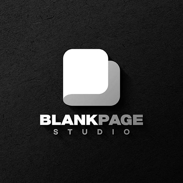 로고 | 블랭크페이지 스튜디오 로고 디자인 콘테스트 | 라우드소싱 포트폴리오