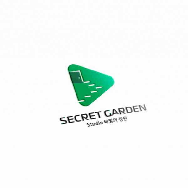 studio \'비밀의 정원\' 로고+명함 디자인 1위 수상작