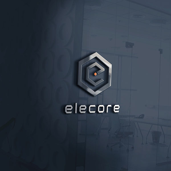 일렉코어 로고+명함 디자인 1위 수상작