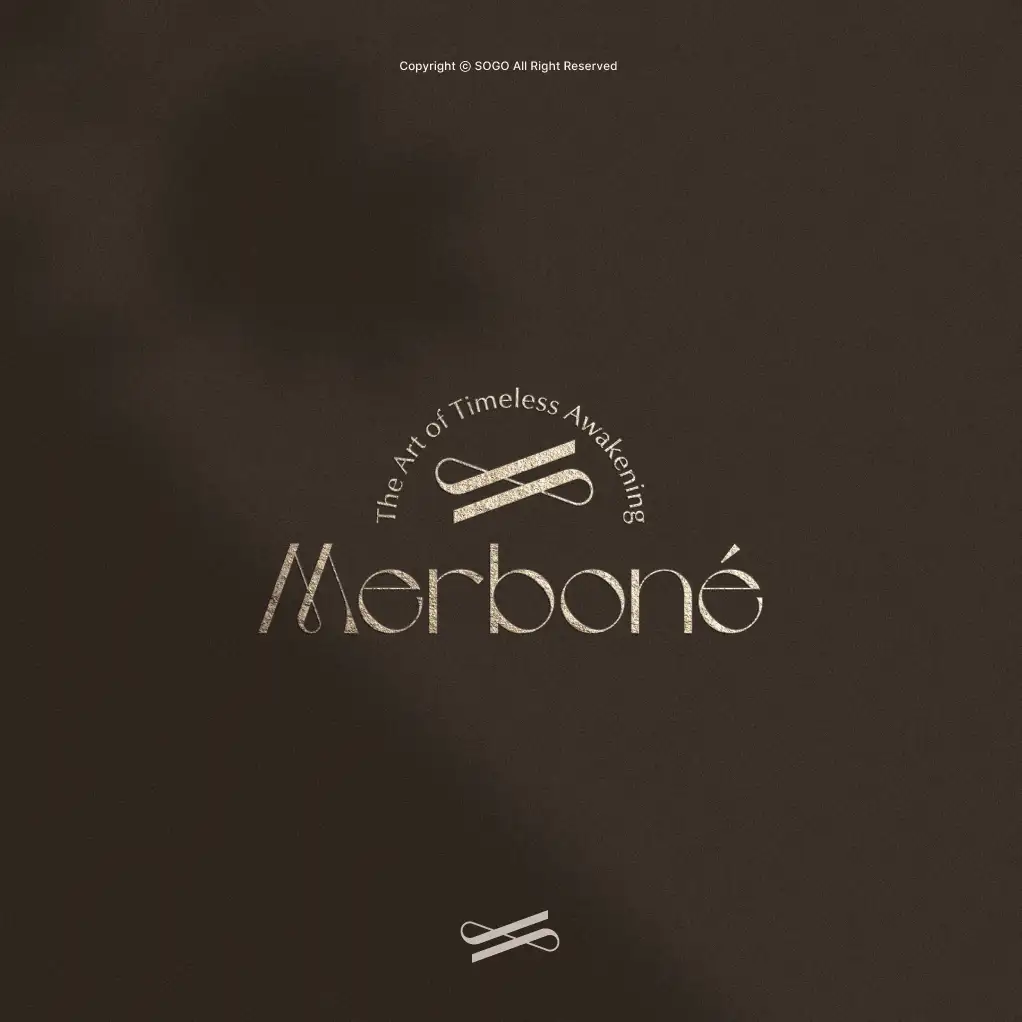 Merbon 코스메틱 브랜드 Merboné (메르보네) 로고 콘테스트 참여작 | 라우드소싱