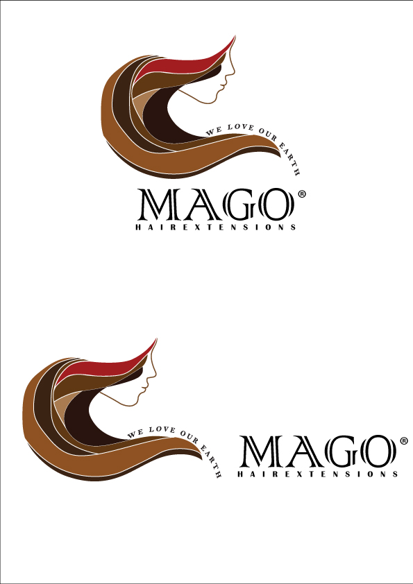 의 MAGO HAIR EXTENSIONS Re-design 의뢰 상세이미지