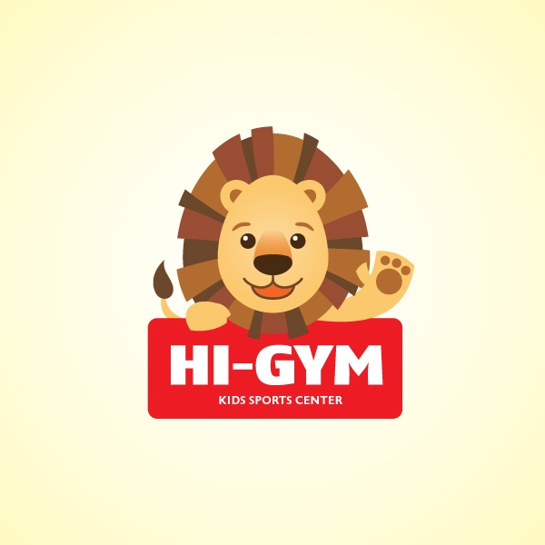 HI-GYM Kids Sports Center 로고 디자인 1위 수상작