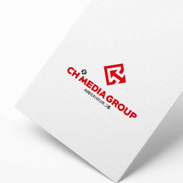 CH MEDIA GROUP 로고 디자인 1위 수상작