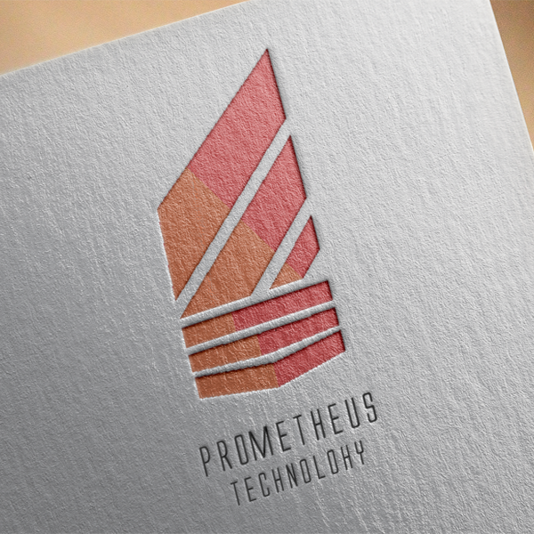 PrometheusTech (프로메테우스테크) 로고 디자인 1위 수상작