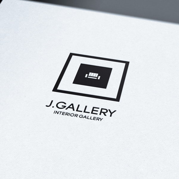 J.gallery 로고 디자인 1위 수상작