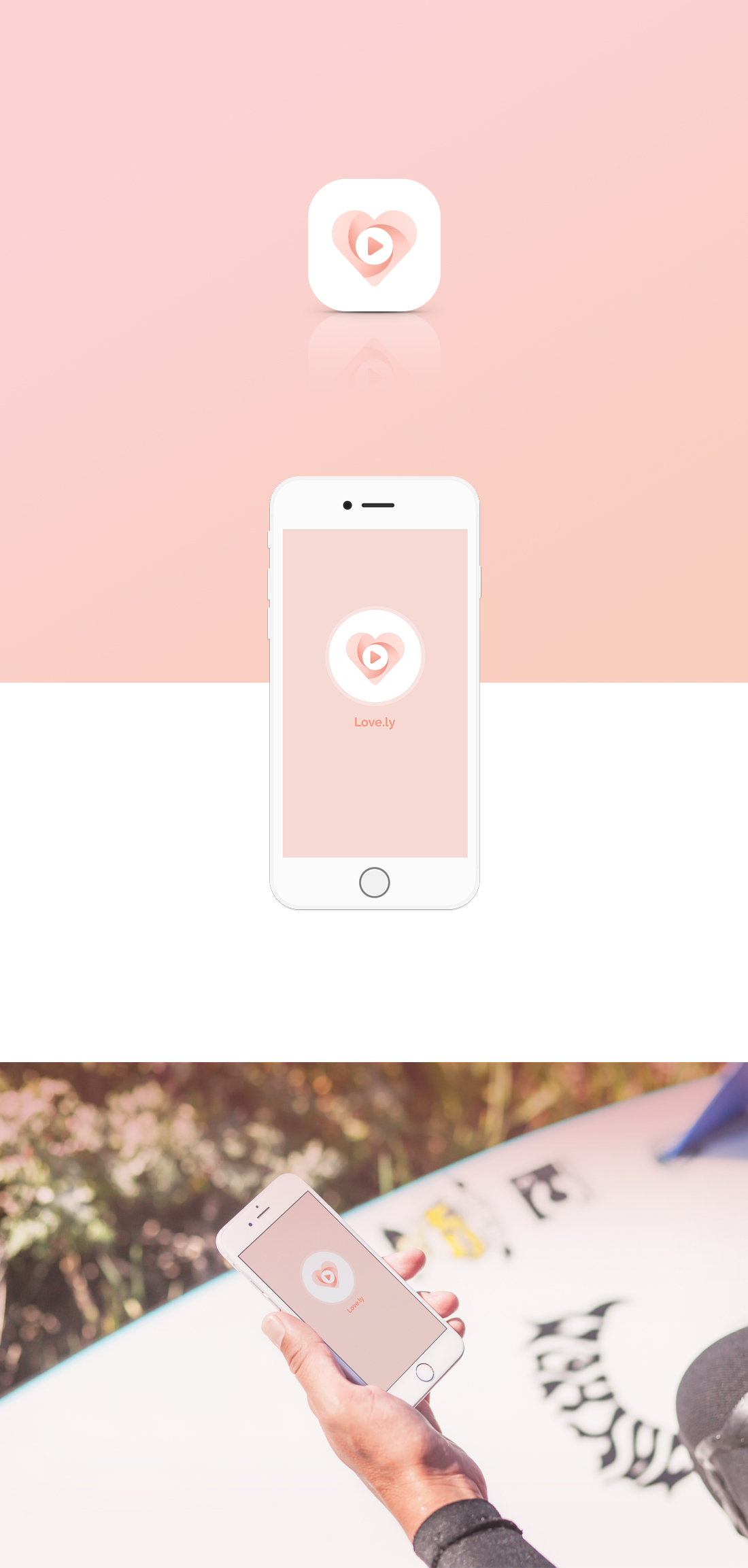 LAVE의 Love.ly 앱 아이콘 로고 공모전 상세이미지