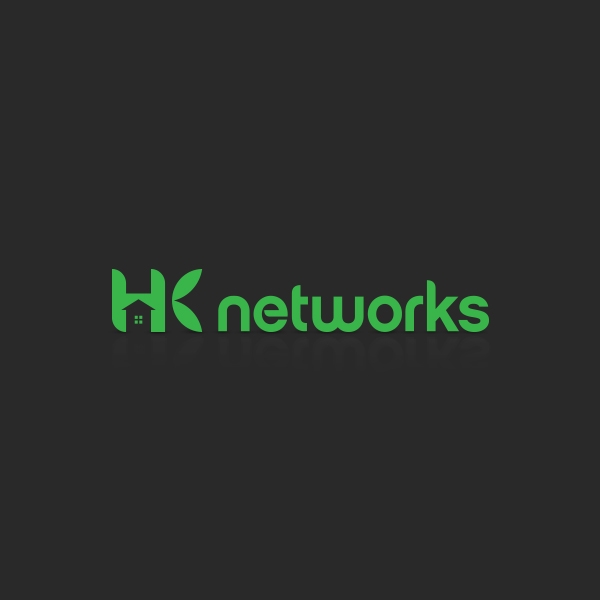 HK네트웍스 로고+명함 디자인 1위 수상작