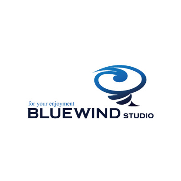 BLUE WIND 로고 디자인 1위 수상작