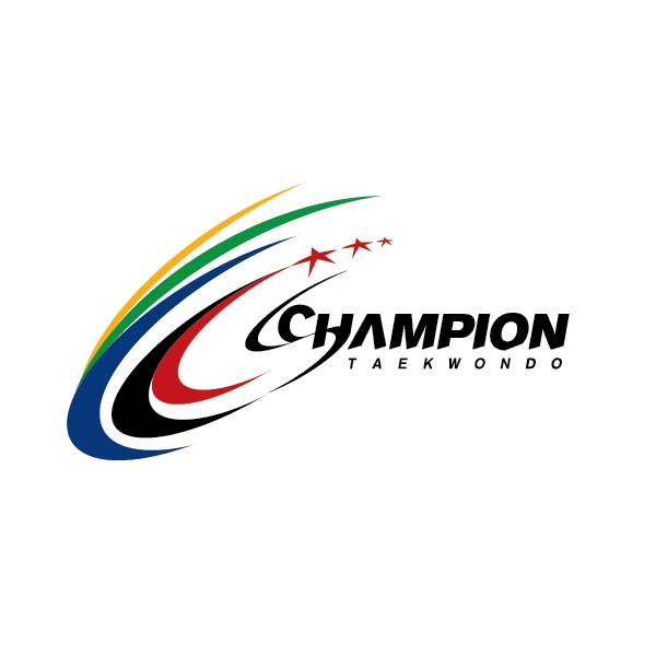 챔피언태권도장 로고 디자인 1위 수상작