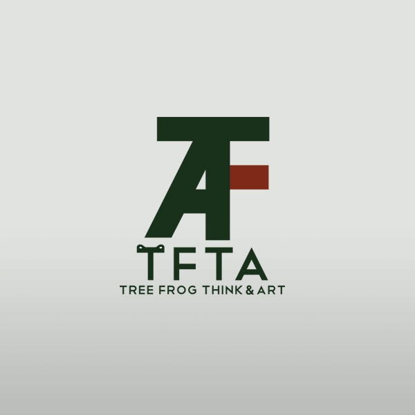 TFTA(Tree Frog Think & art) 로고 디자인 1위 수상작