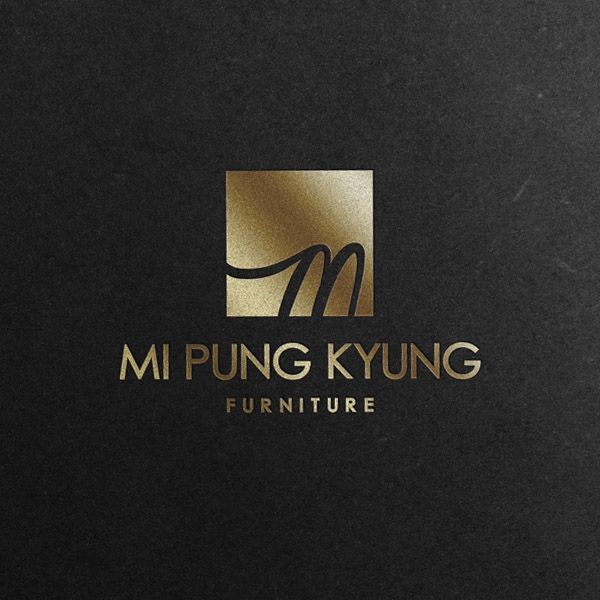 미의풍경가구(mipungkyung) 로고 디자인 1위 수상작
