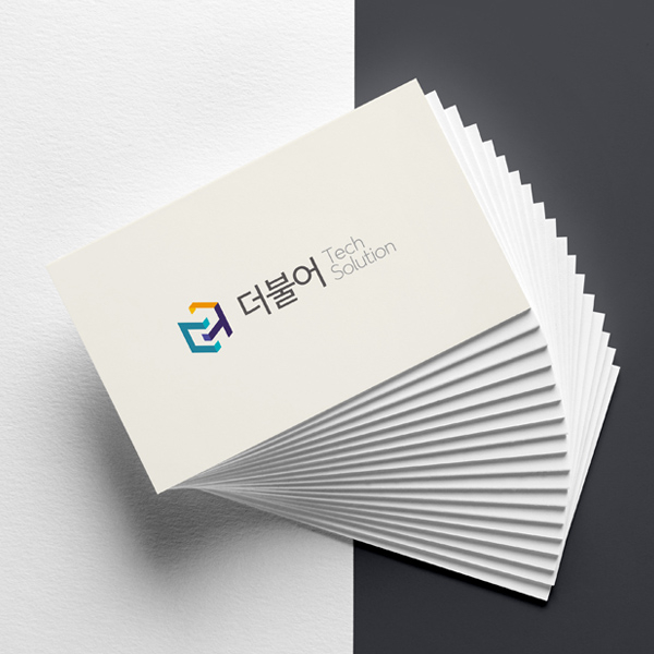 더불어TechSolution 브랜딩 디자인 1위 수상작
