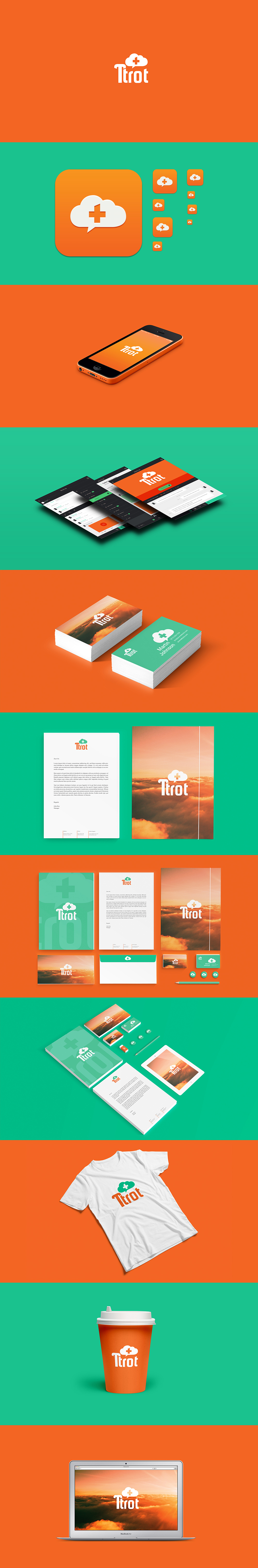 의 TTROT 브랜드 로고/아이콘 디자인 의뢰 건  상세이미지