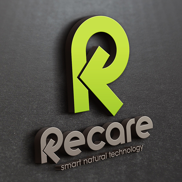 리케어 / re-care 로고 디자인 1위 수상작
