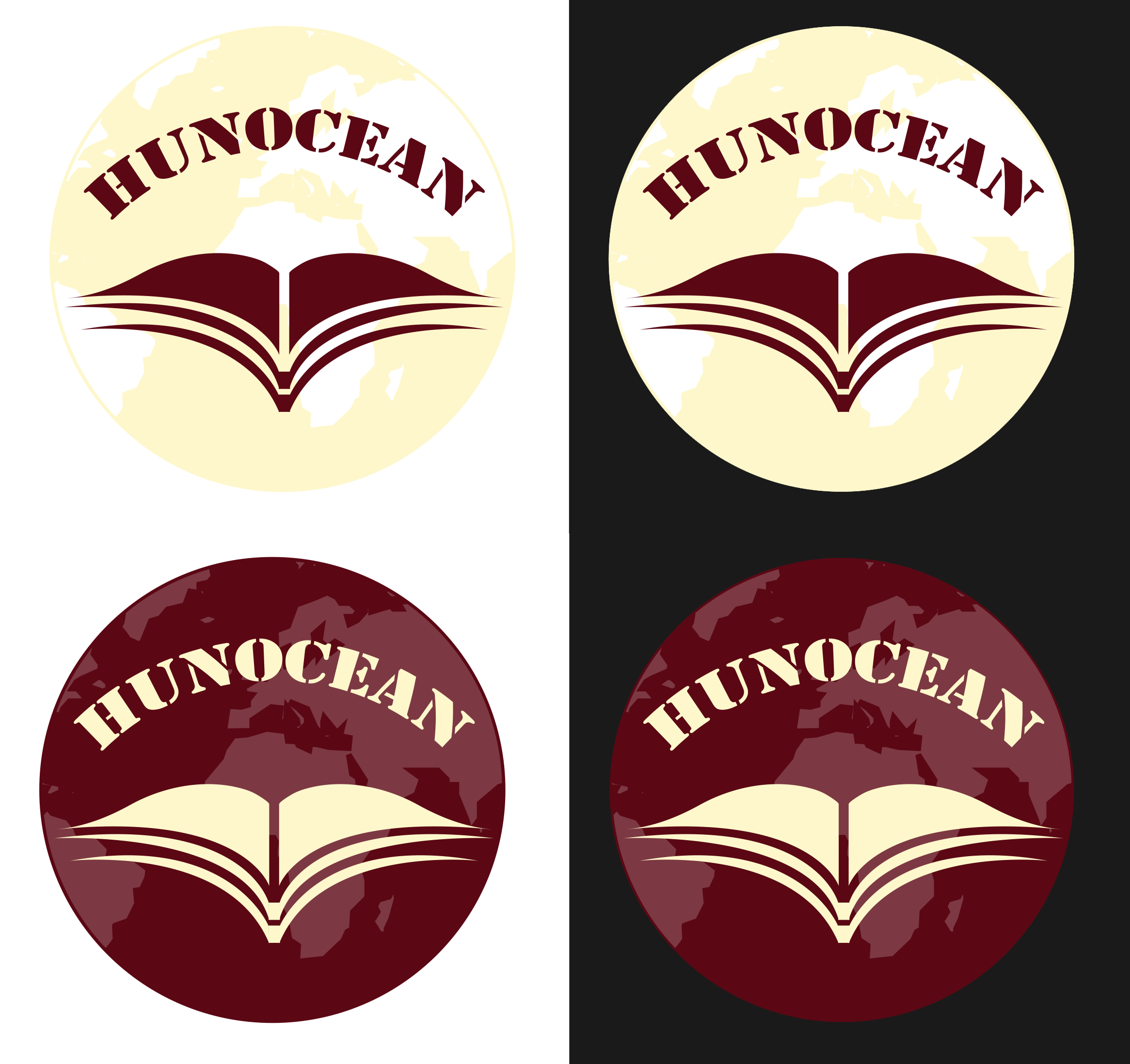의 HUNOCEAN 로고 디자인 의뢰 상세이미지