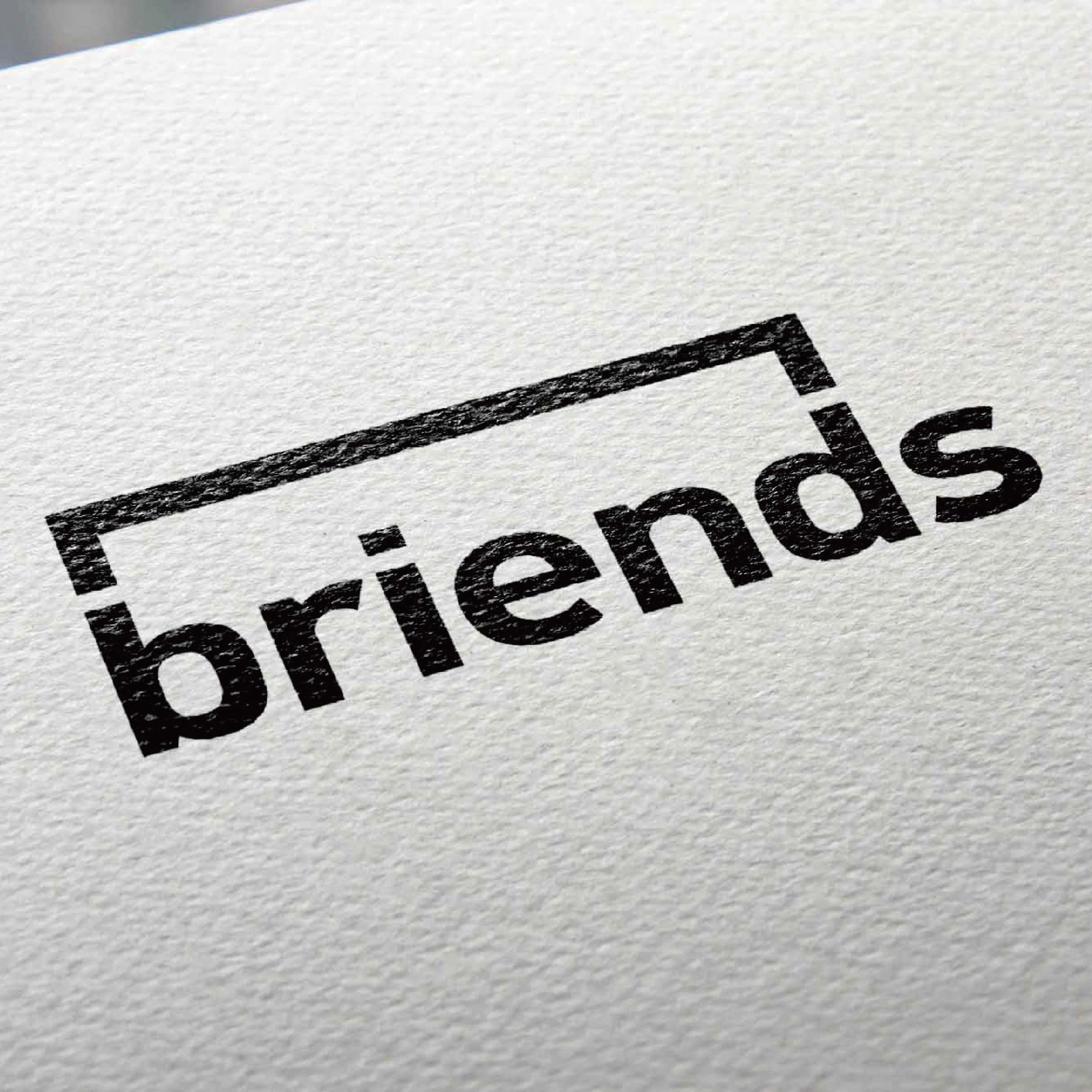 (유)브렌즈 - BRIENDS 로고 디자인 1위 수상작