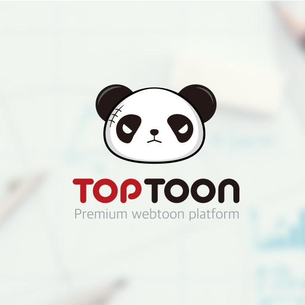 TOPTOON(탑툰) 로고 디자인 2위 수상작