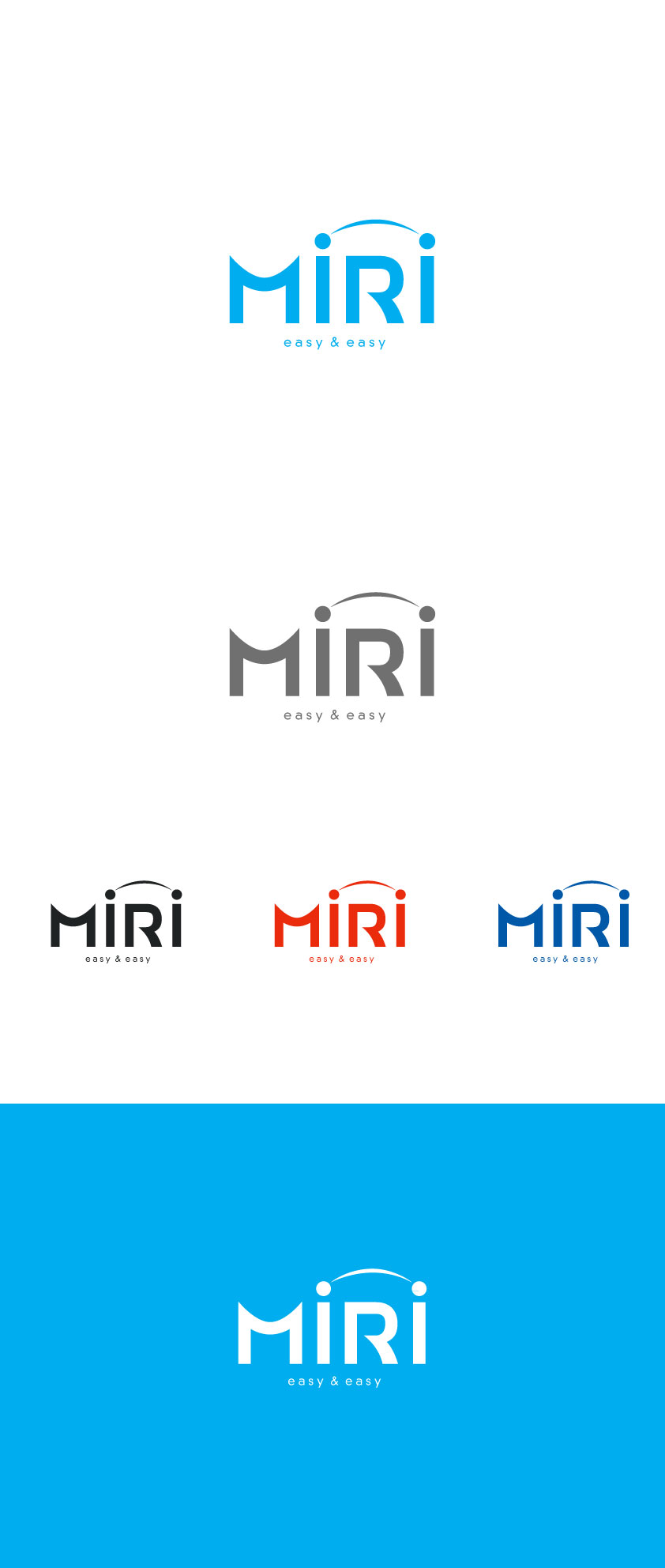 ttukku의 생활용품 제조업체 미리(MIRI) CI 디자인 및 명함 디자인 의뢰 상세이미지
