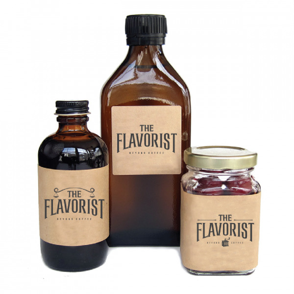 THE FLAVORIST 로고 디자인 1위 수상작